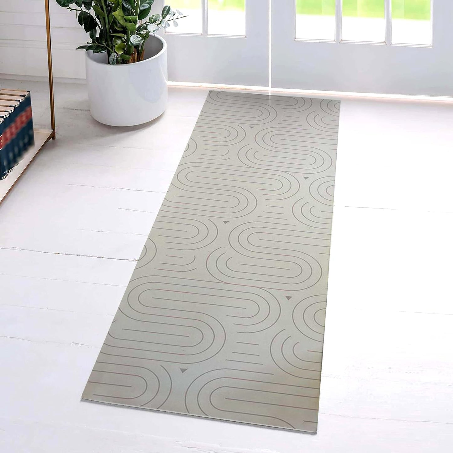 Open Cell Styrene Butadiene Rubber (SBR) Made Kitchen Mats for Floor, Living Room, Bedroom, Kitchen, Office or Entryway, 23.62x70.50 Inches - 3 mm Thick