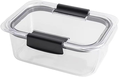 Food Storage Containers with Lids, Airtight BPA Free Freezer Storage Containers for Food Storage - Perfect for Lunch, Meal Prep, and Storing Leftovers - 820ML – Set of 4