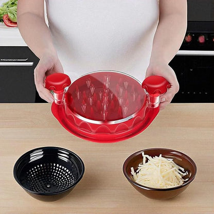 Chicken Shredder Tool Twist, Large Meat Shredder Machine, Visible Chicken Meat Grinder, Anti-Slip and Ergonomic Handle, Dishwasher Safe, BPA Free