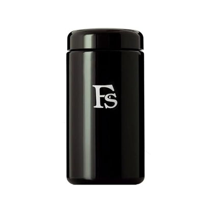 Airtight Storage Container Black Glass Jar 500ml - UV Protection For Herbs, Spices, Coffee, Teas - Pack of 1