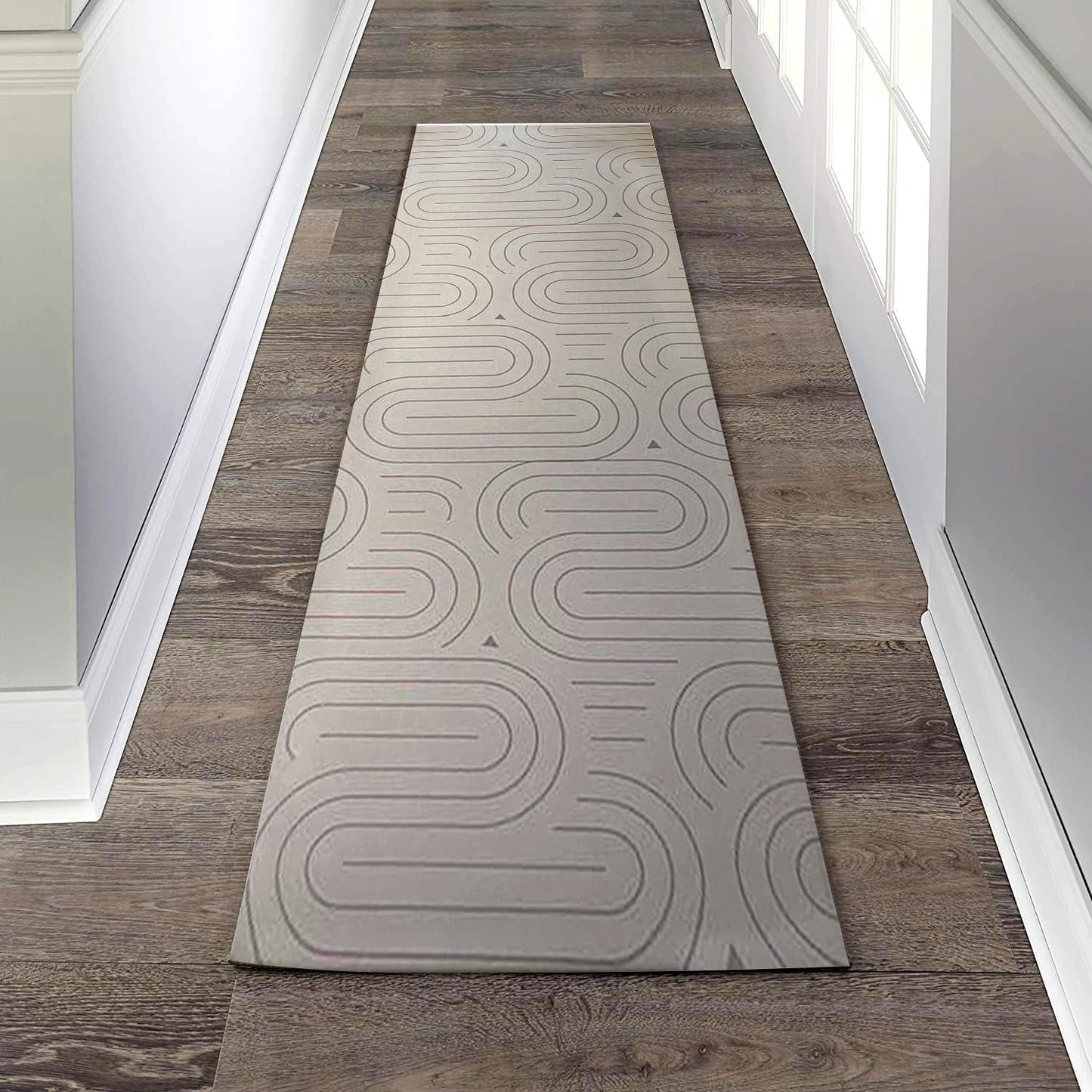 Open Cell Styrene Butadiene Rubber (SBR) Made Kitchen Mats for Floor, Living Room, Bedroom, Kitchen, Office or Entryway, 23.62x70.50 Inches - 3 mm Thick